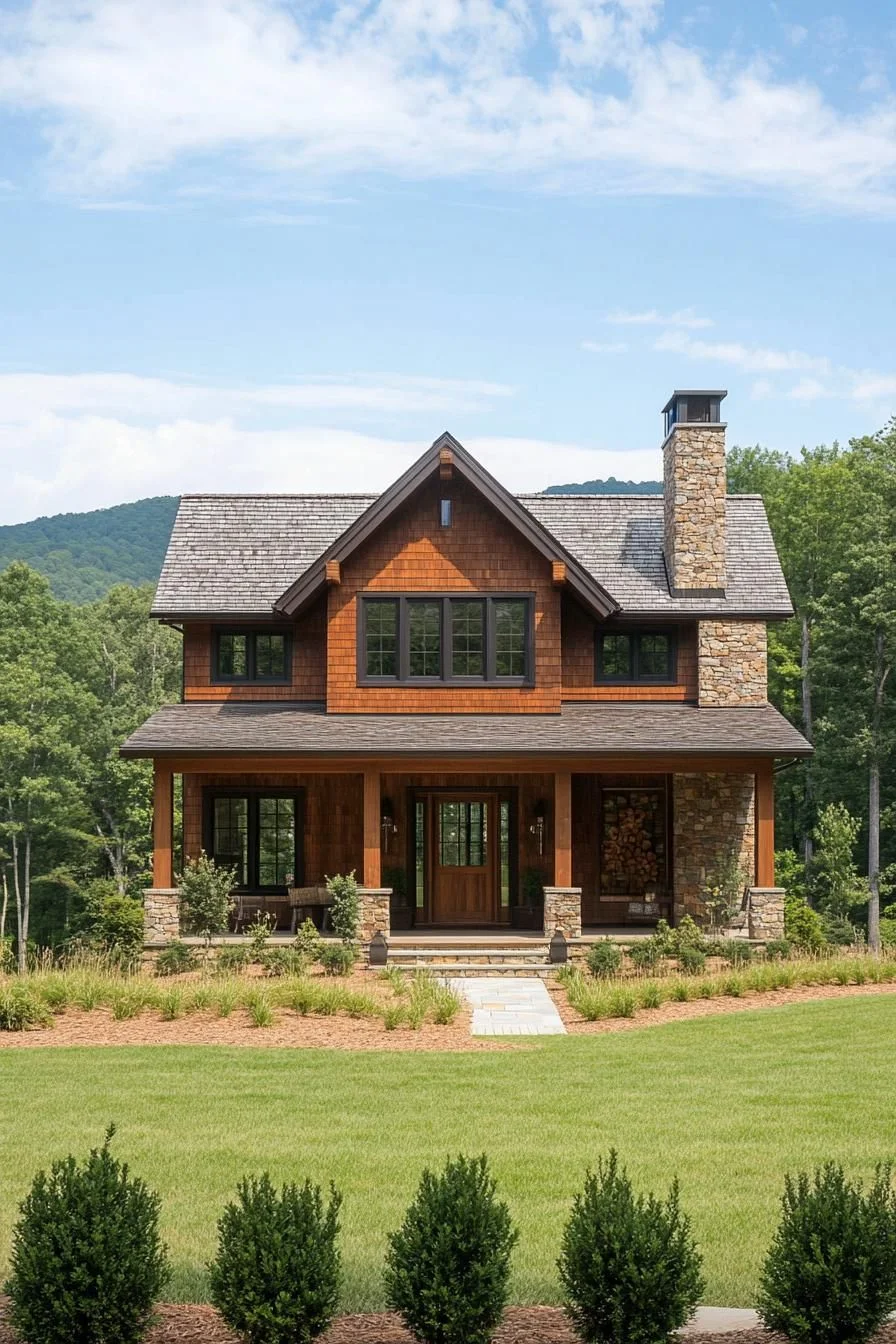 A Cozy Timber Craftsman Mountain Hideout