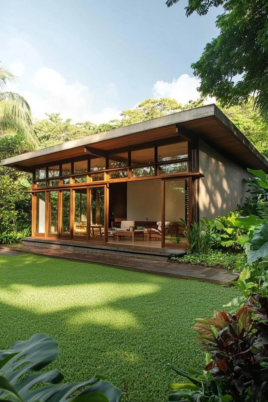 A Serene Tropicana Hideout in Style
