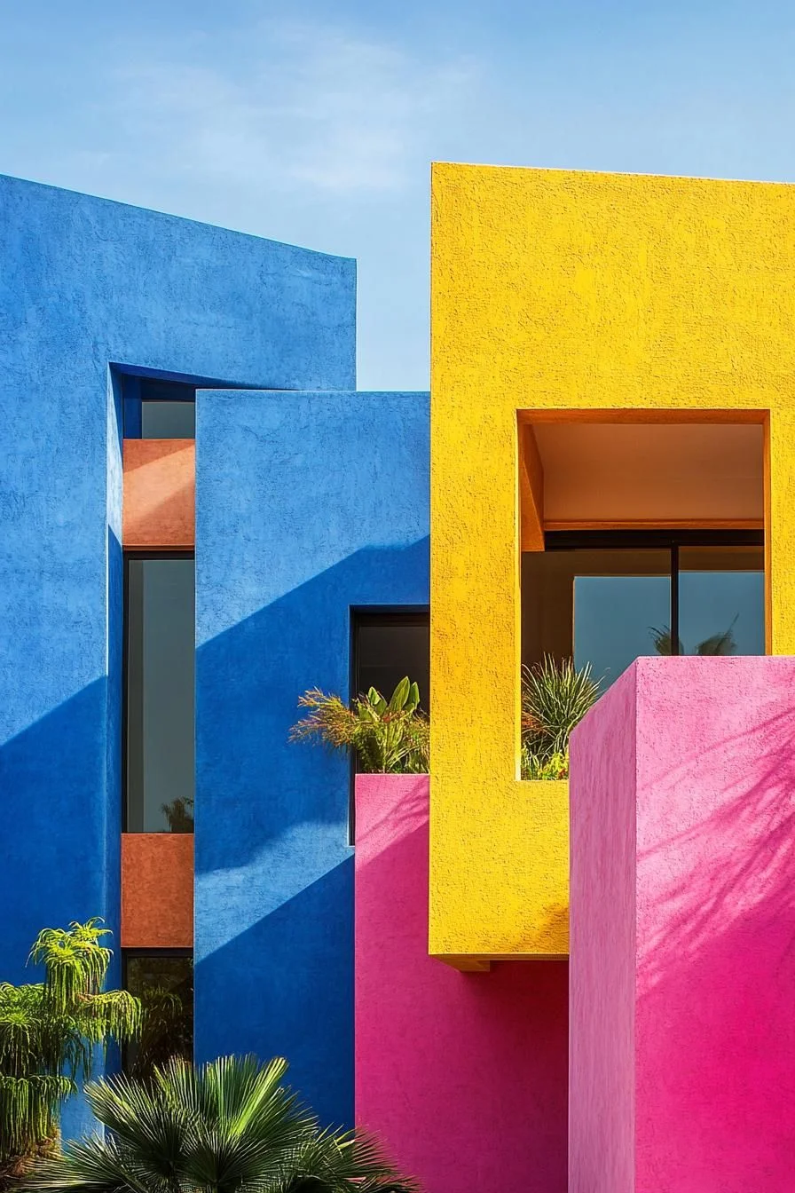 Bright Block Architecture Highlights