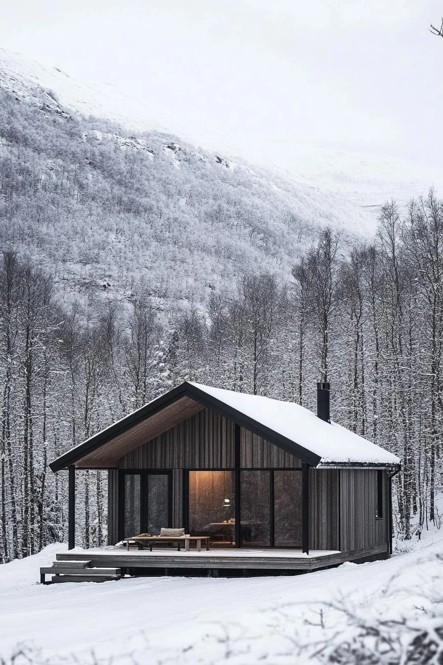 Minimalist Scandinavian Timber Cabin Style - photo 4