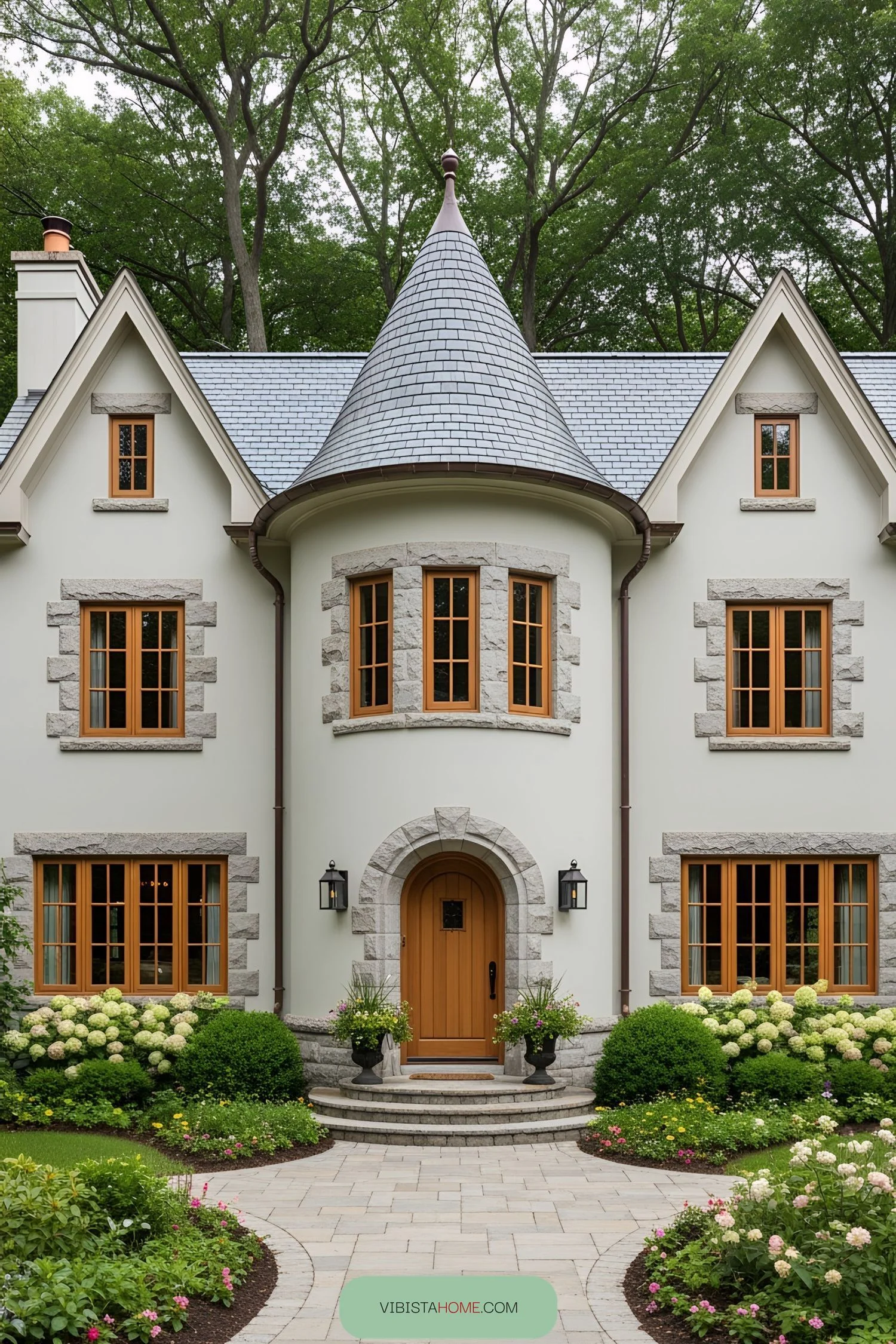 A Turreted Victorian Hideaway in the Woods
