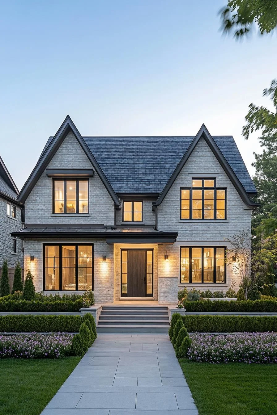 Gabled Brilliance in a Quiet Suburb