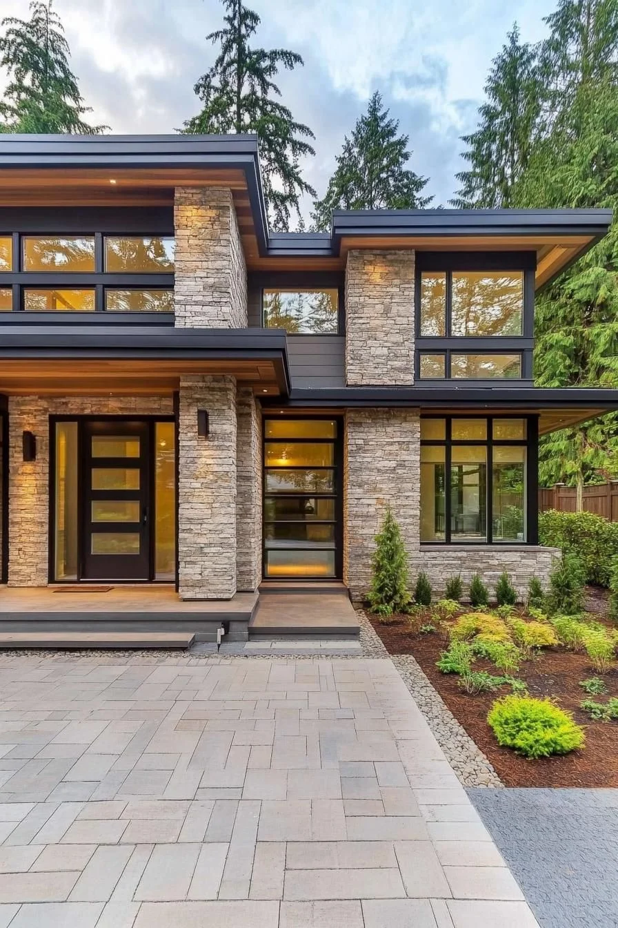 A Stone Home Set in Natural Surroundings