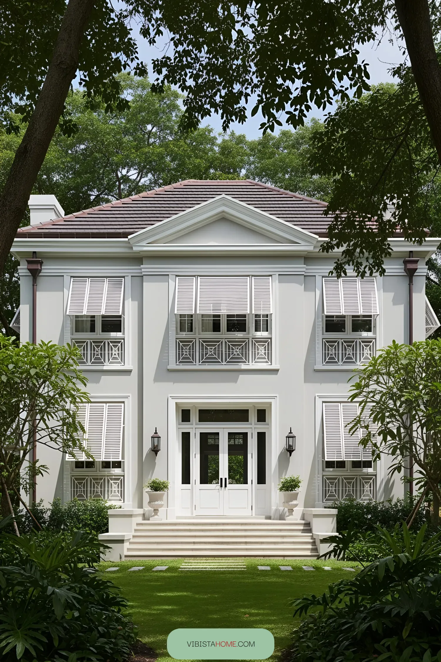 Colonial Living Amid a Tropical Forest