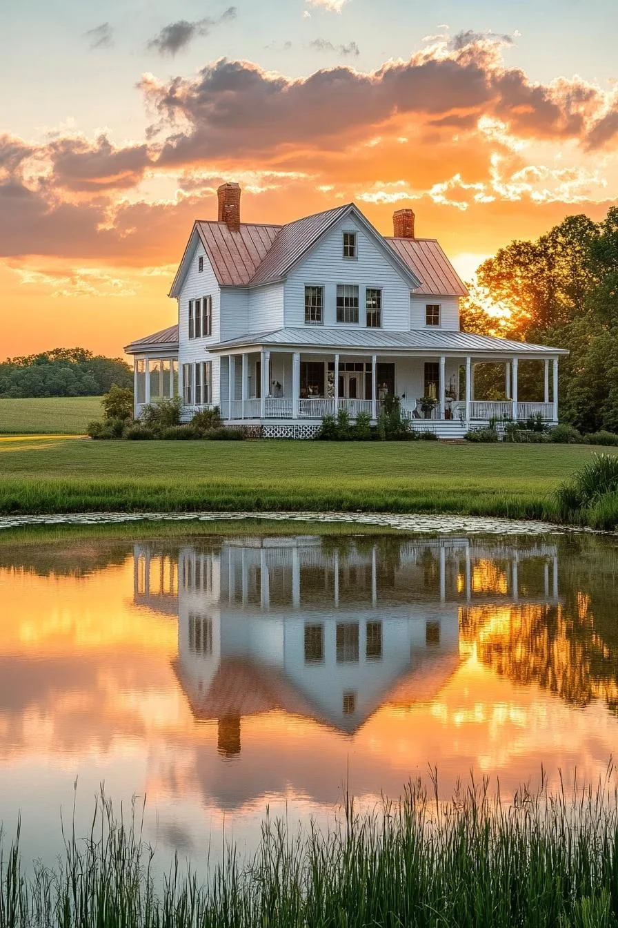 Timeless White Farmhouse Look