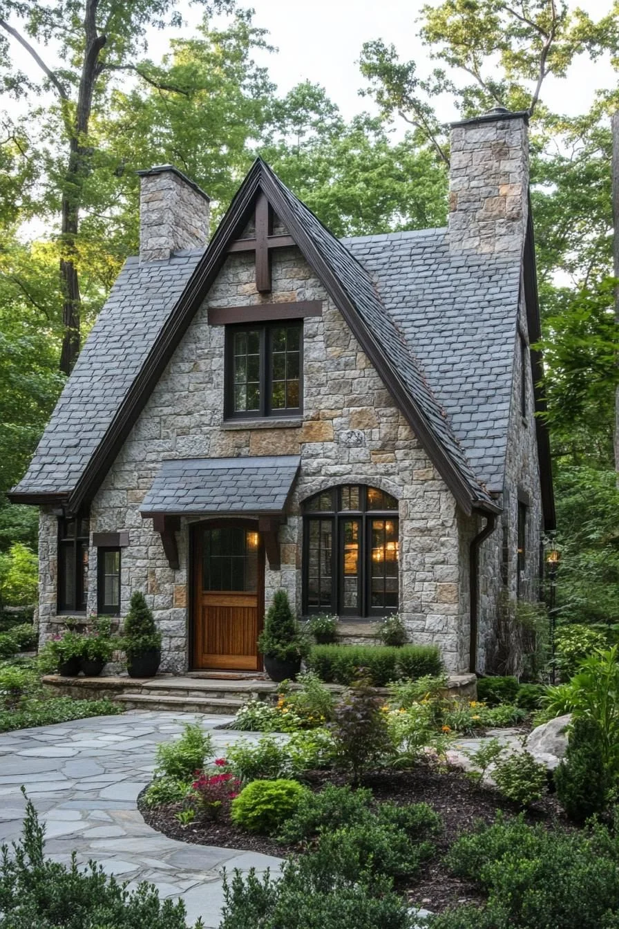 Enchanting Stone Cottage Tucked Away