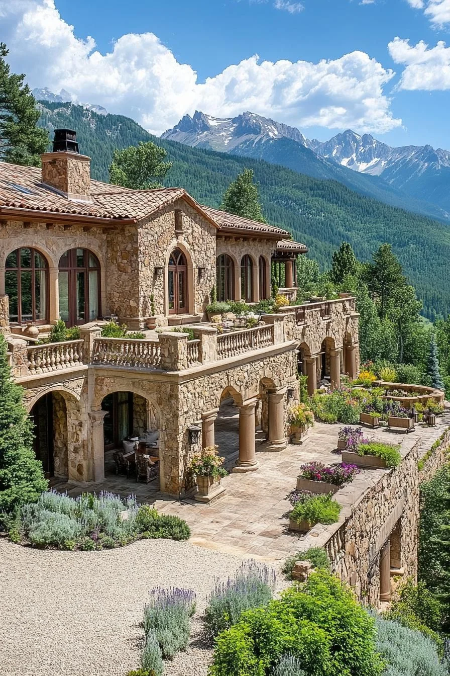 A Retreat Perched on a Cliffside