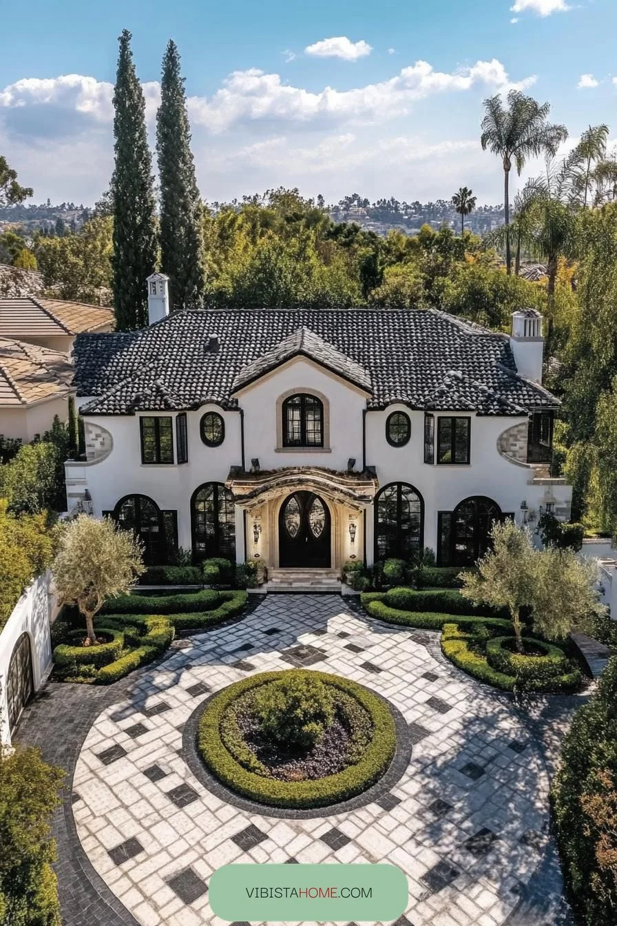 Manor in an Enchanted Garden