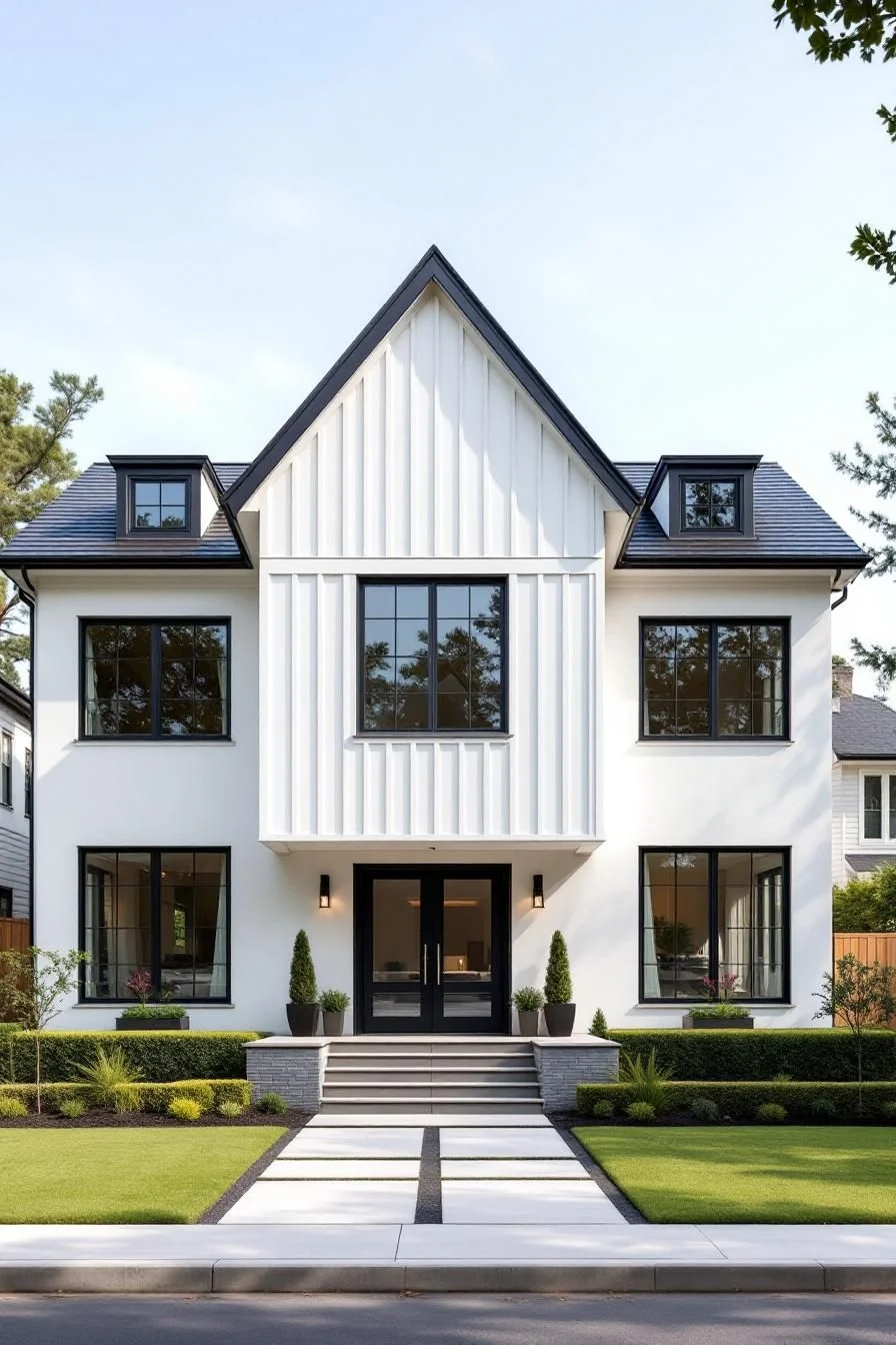 Clean Lines Define Suburban Style