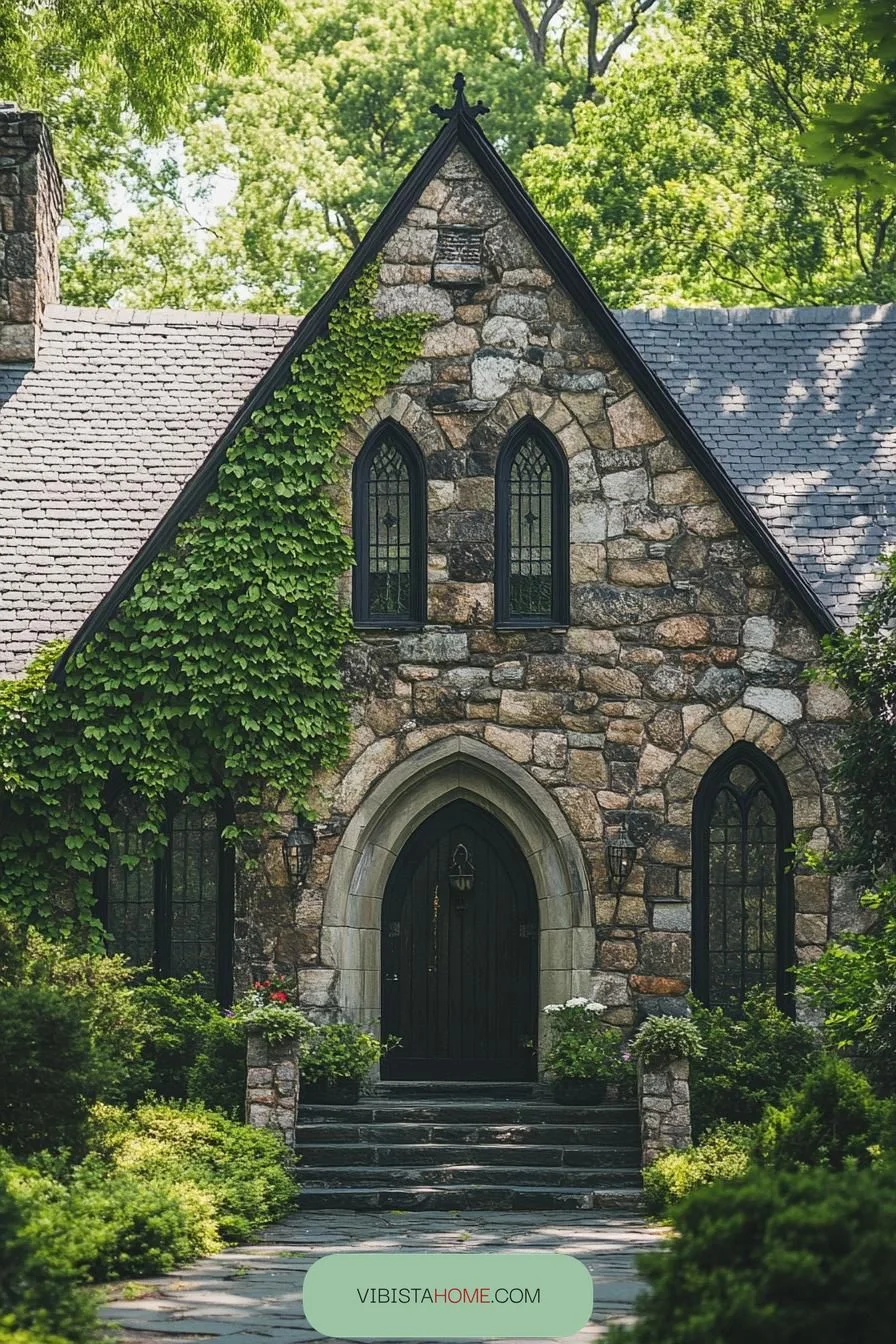 Stone Haven Wrapped in Ivy