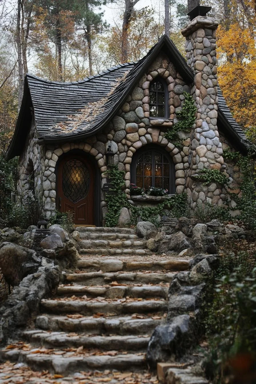 A Storybook Stone Cottage With Charm