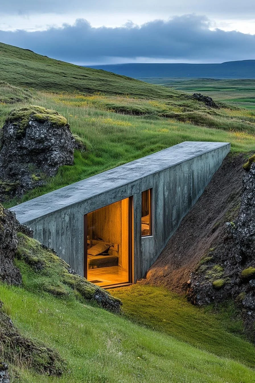 A Hobbit Hideaway Built Into a Hillside