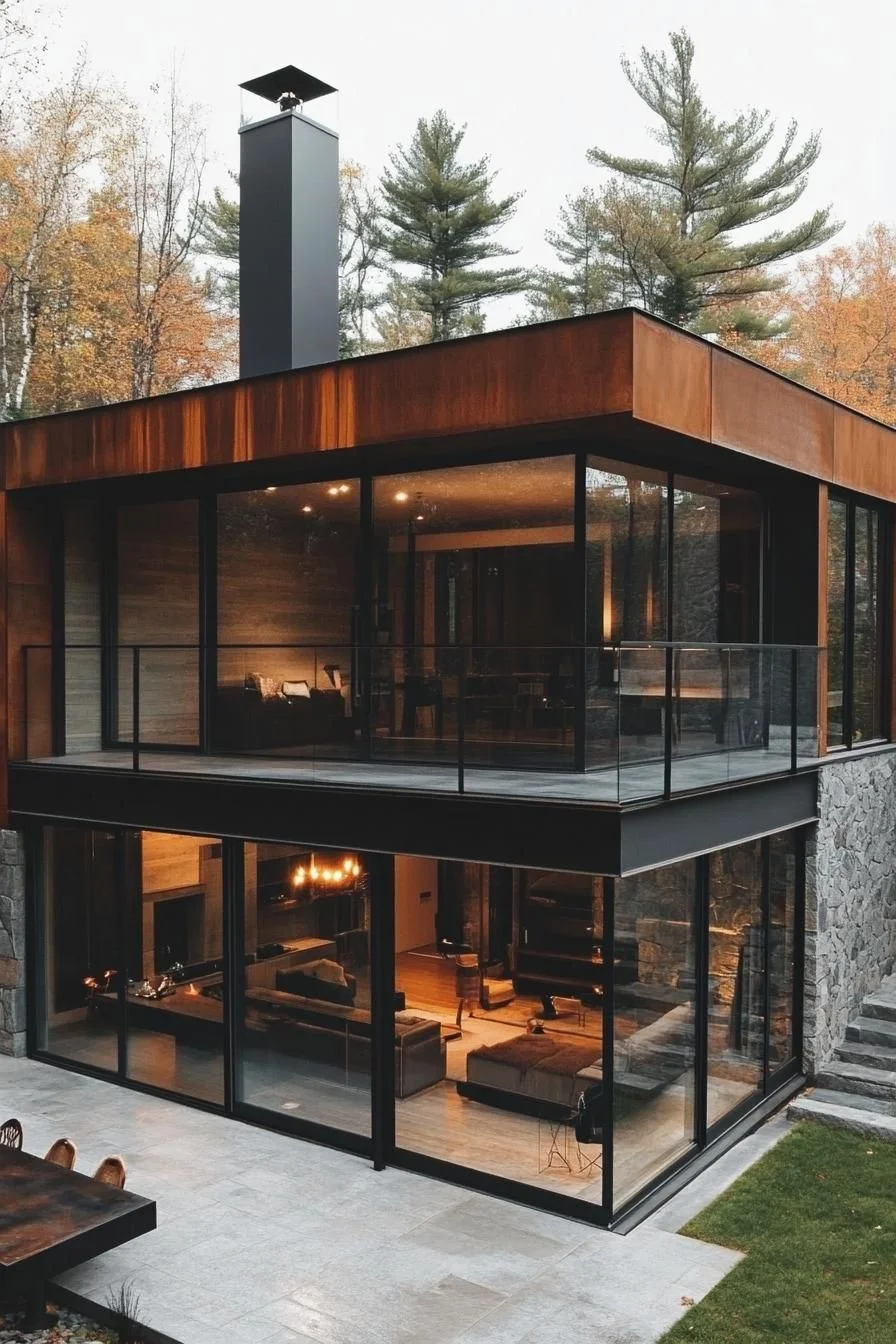 A Modular Wonder Clad in Corten Steel