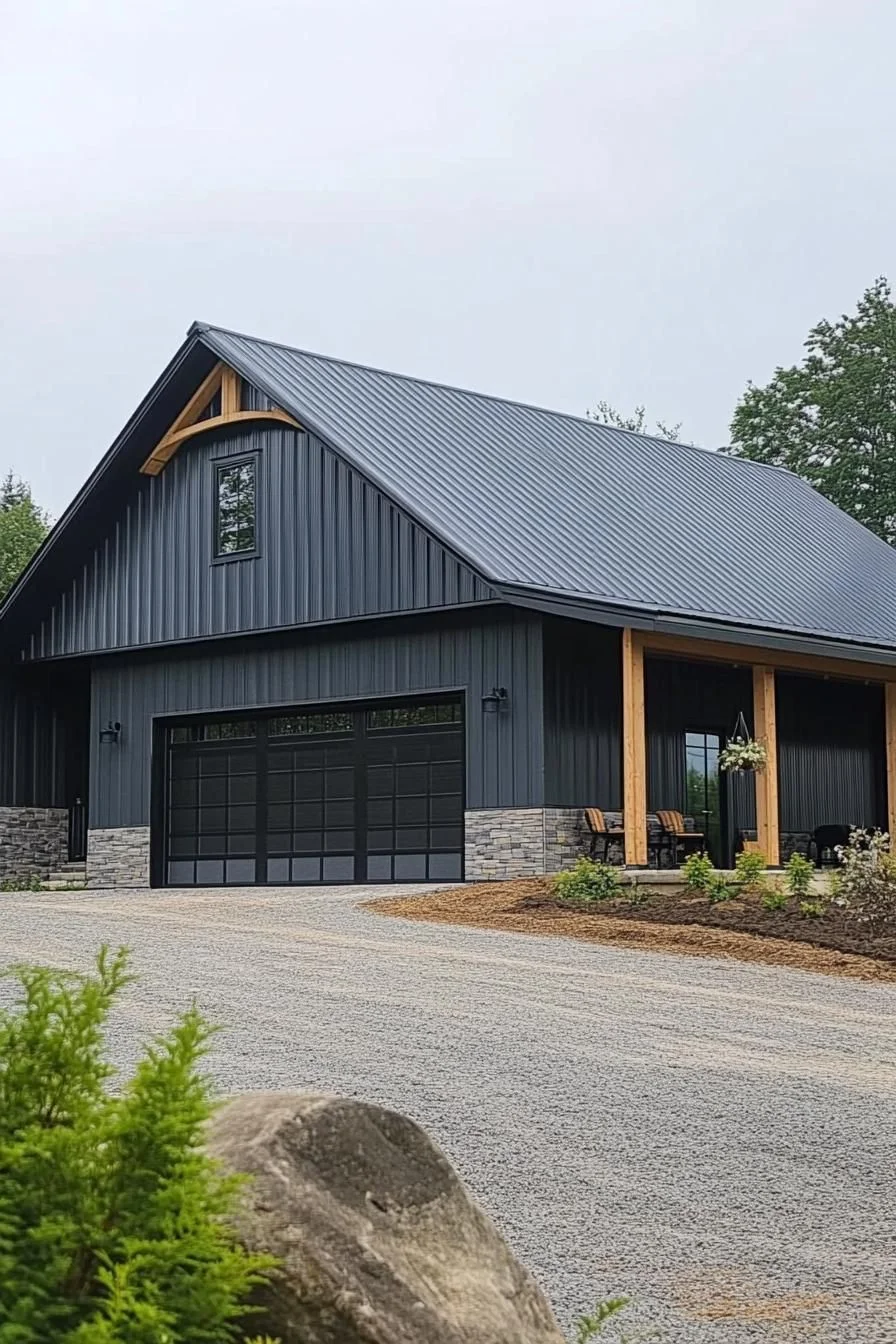 A Modern Barndominium Retreat
