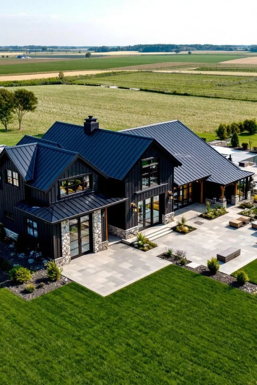 A Rural Retreat With a Sleek Look