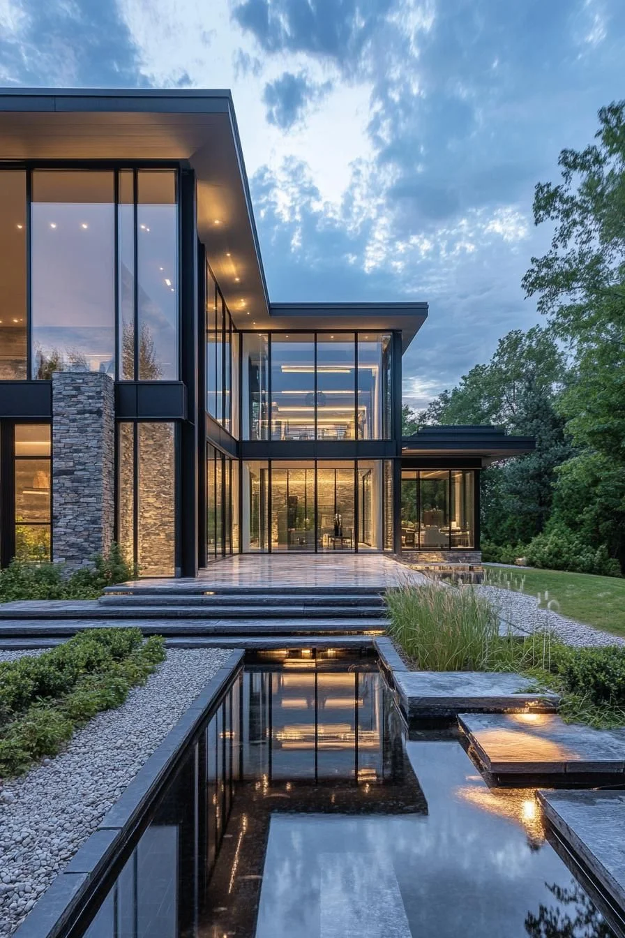 A Retreat Built on Reflections