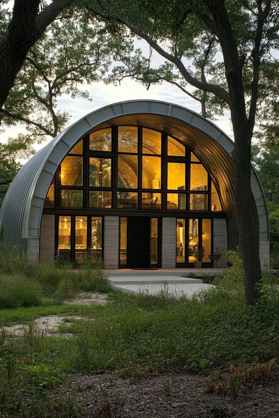 A Cozy Curved Getaway