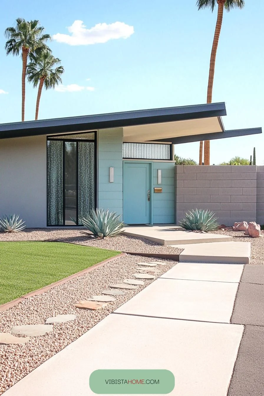 Desert Dreamhouse With Aqua Archways