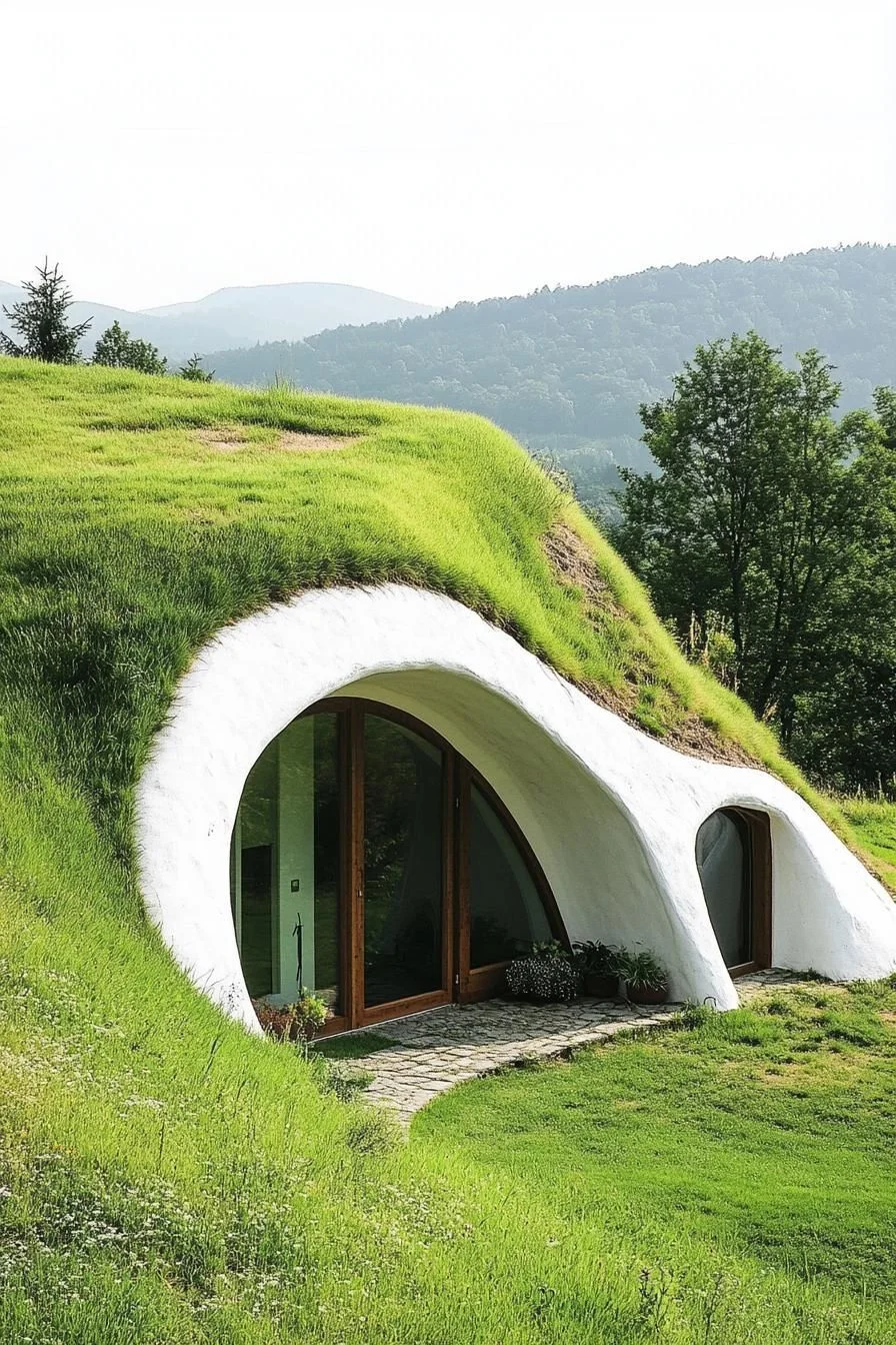 Domes Covered in Grass - photo 3