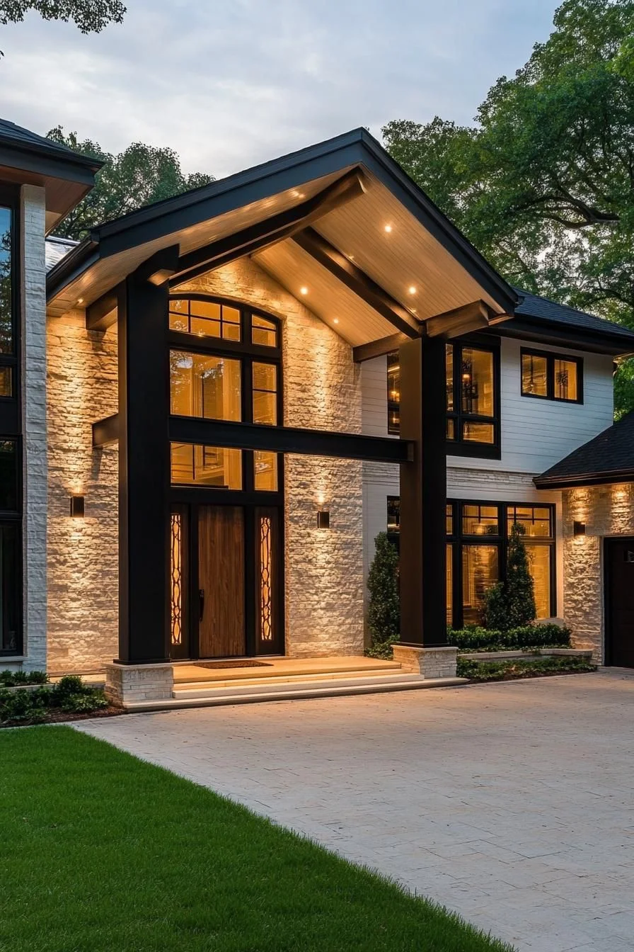A Glowing Contemporary Escape