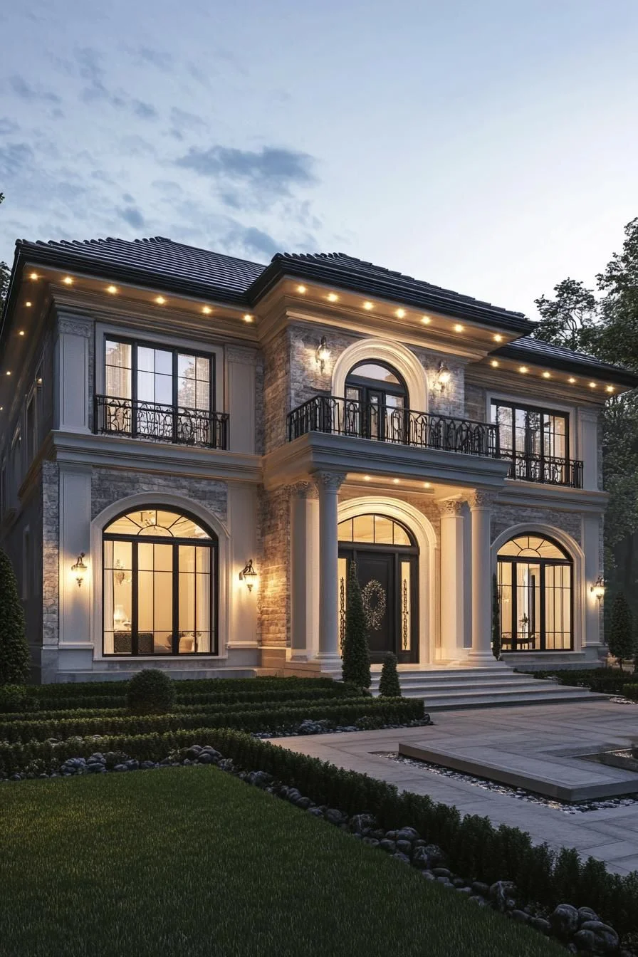 Georgian-Style Home with a Modern Update