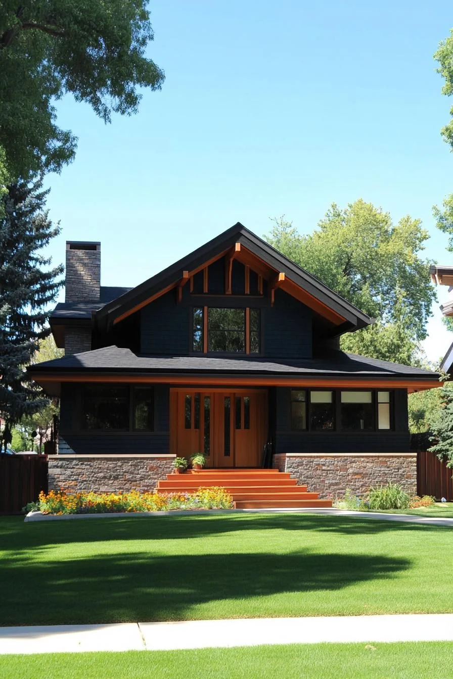 A Modern Gabled Craftsman Haven