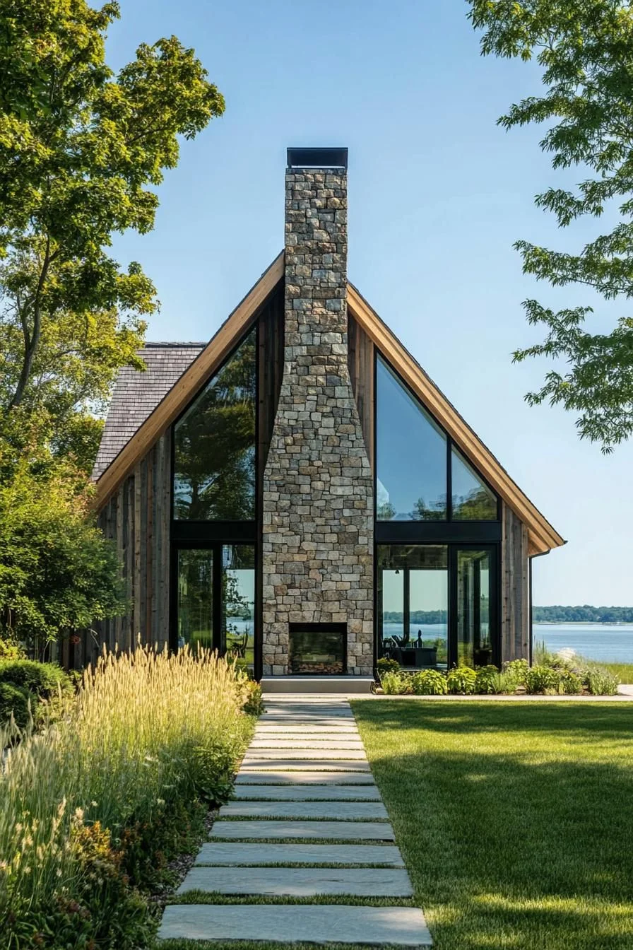 A Modern Escape Built From Stone