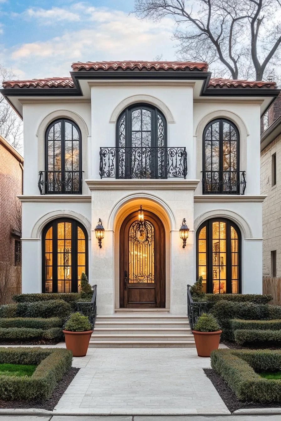 An Iberian Villa Framed by Arches