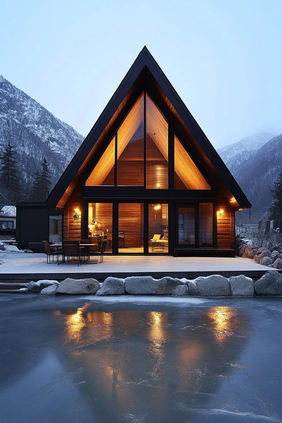 A Frosted Triangle Worth Admiring