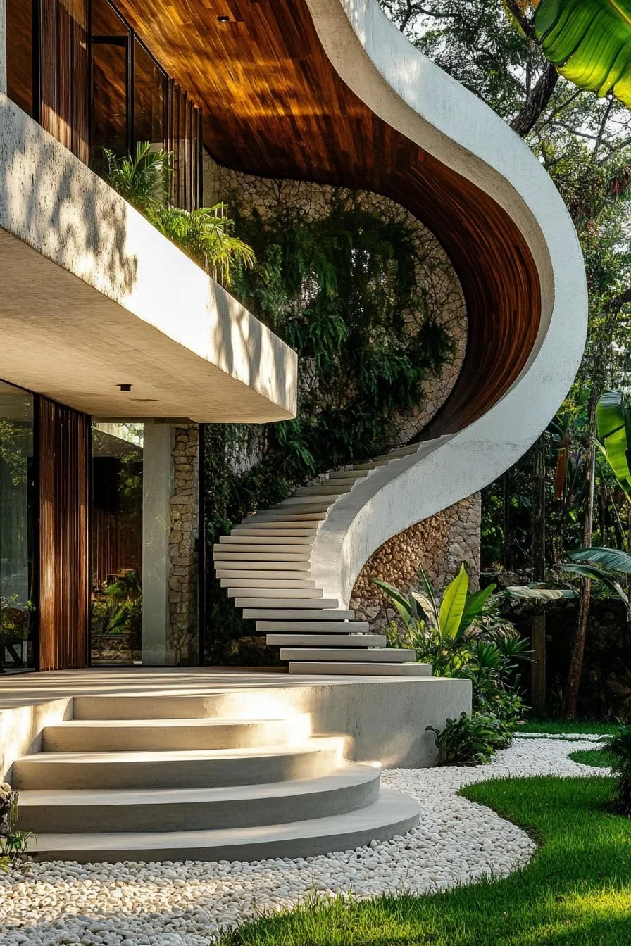 A Refined Spiral Staircase Design