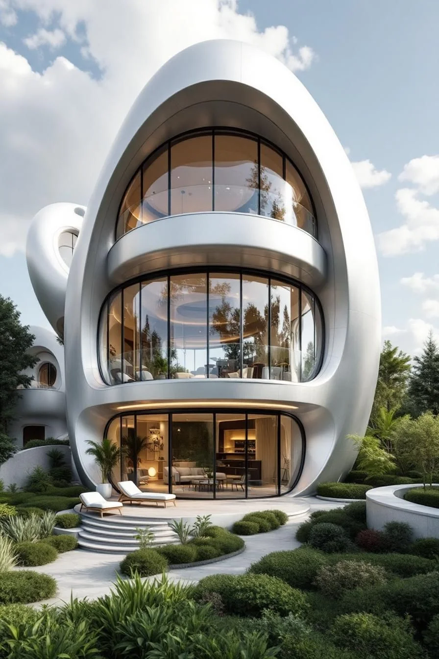 Egg-Shaped Homes Shape the Future of Living