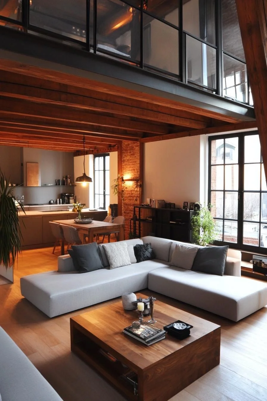 A Contemporary Loft Retreat With Rustic Roots