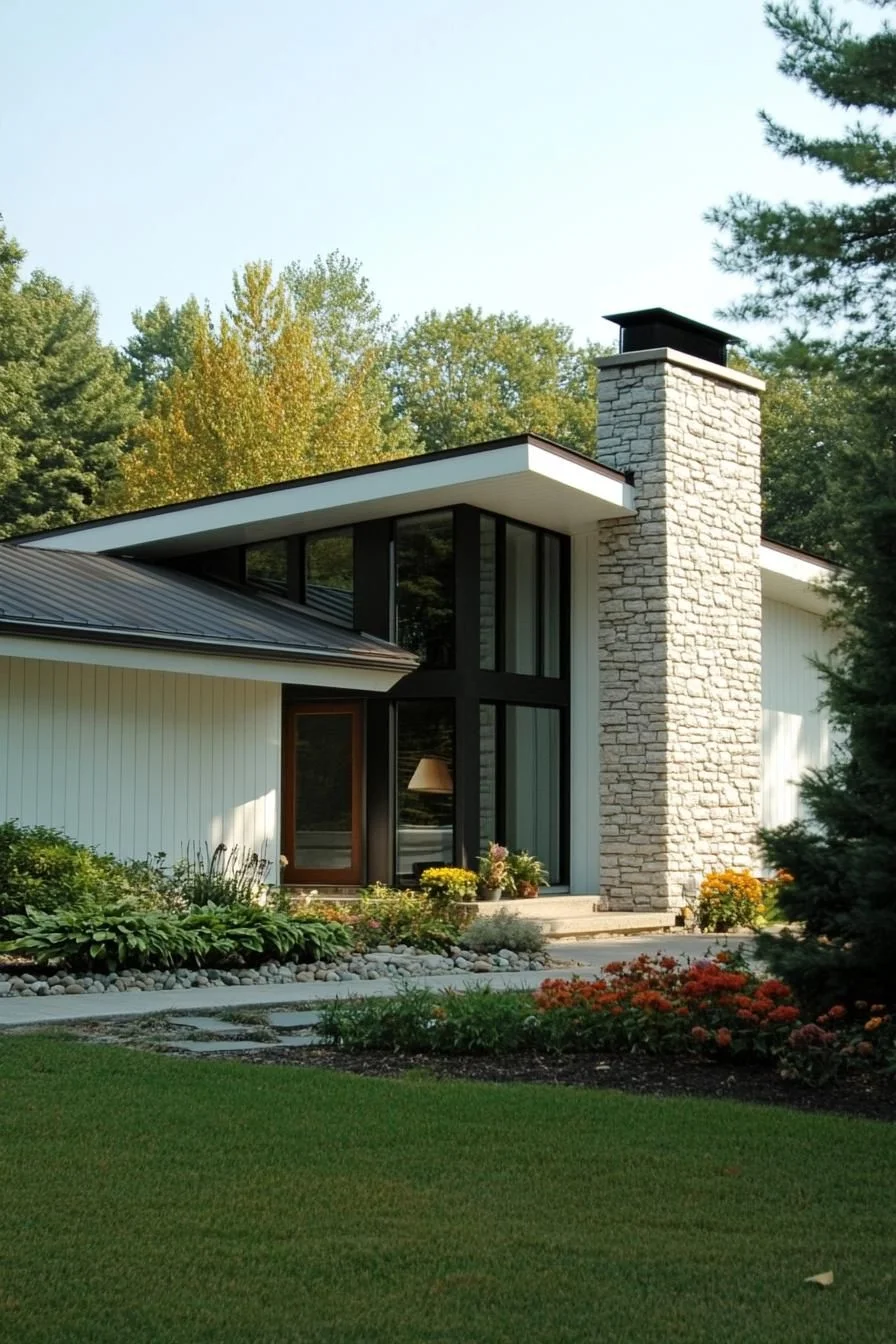 Stately Suburban Stone Symphony