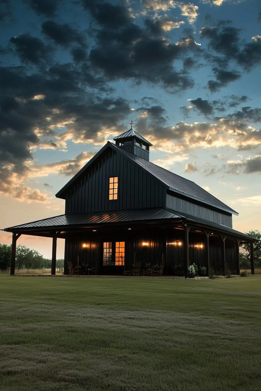 Skyward Barn in Open Fields