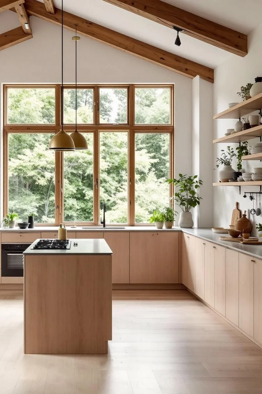 Modern Nature-Inspired Minimalist Retreat