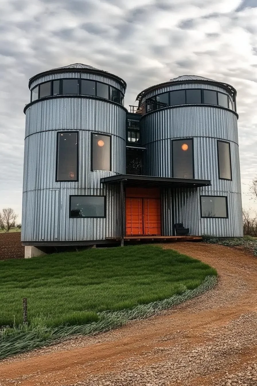 A Unique Agricultural Take on the Silo House