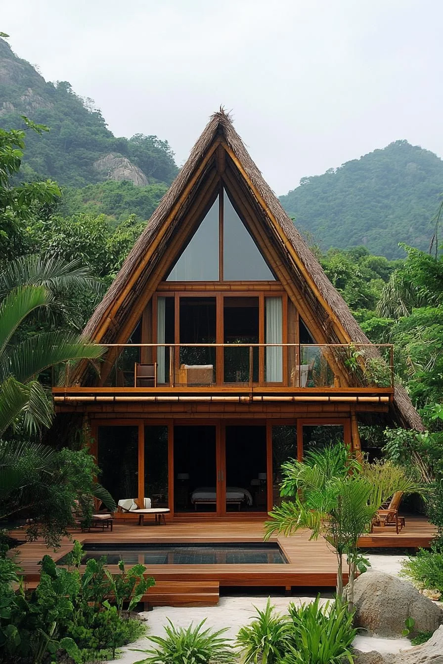 Bamboo Castle: An Eco-Sustainable Fortress Home