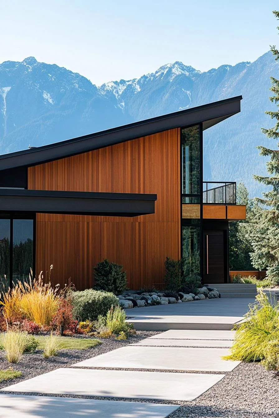 Geometric Wood Paneling - photo 4