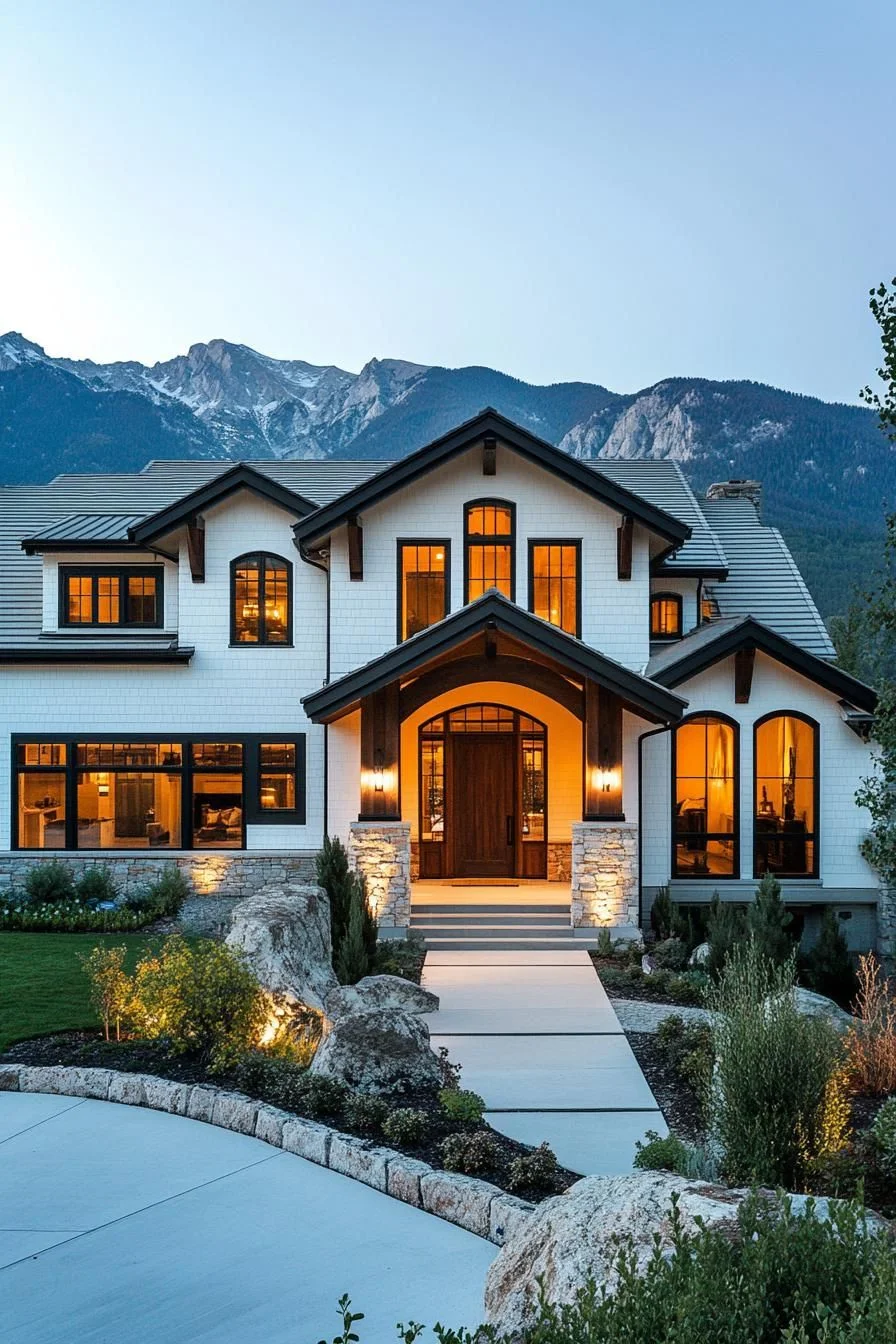 A Truly Majestic Mountain Mansion