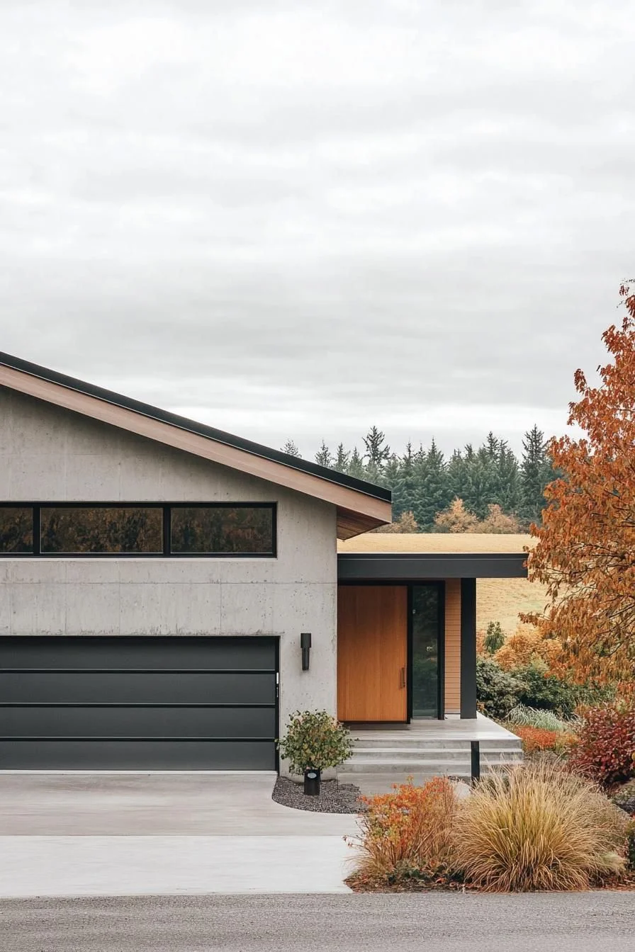 Modern Sleek Metal Garage Doors - photo 3