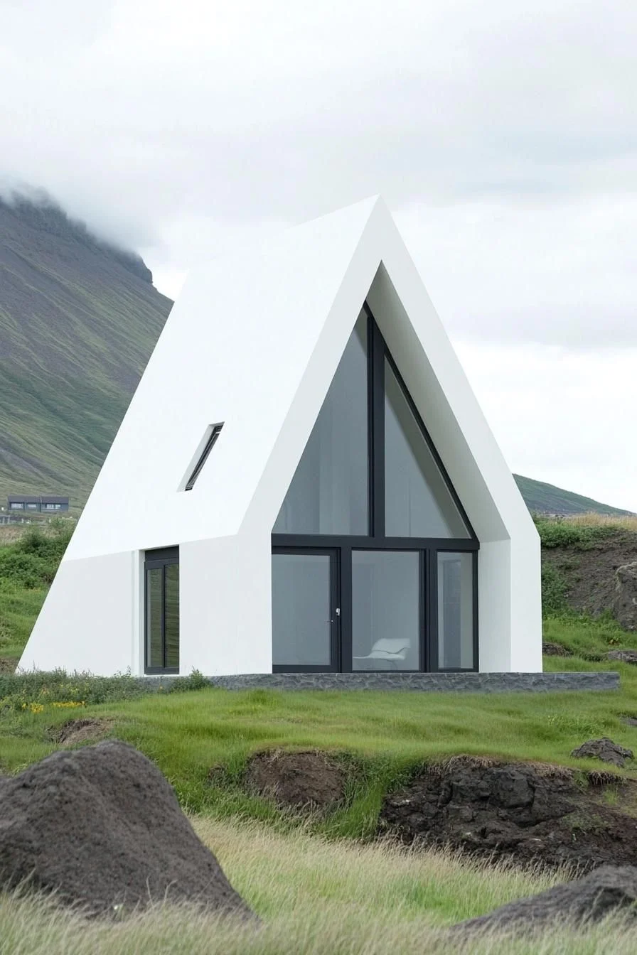 An A-Frame Take on Scandinavian Modern Design