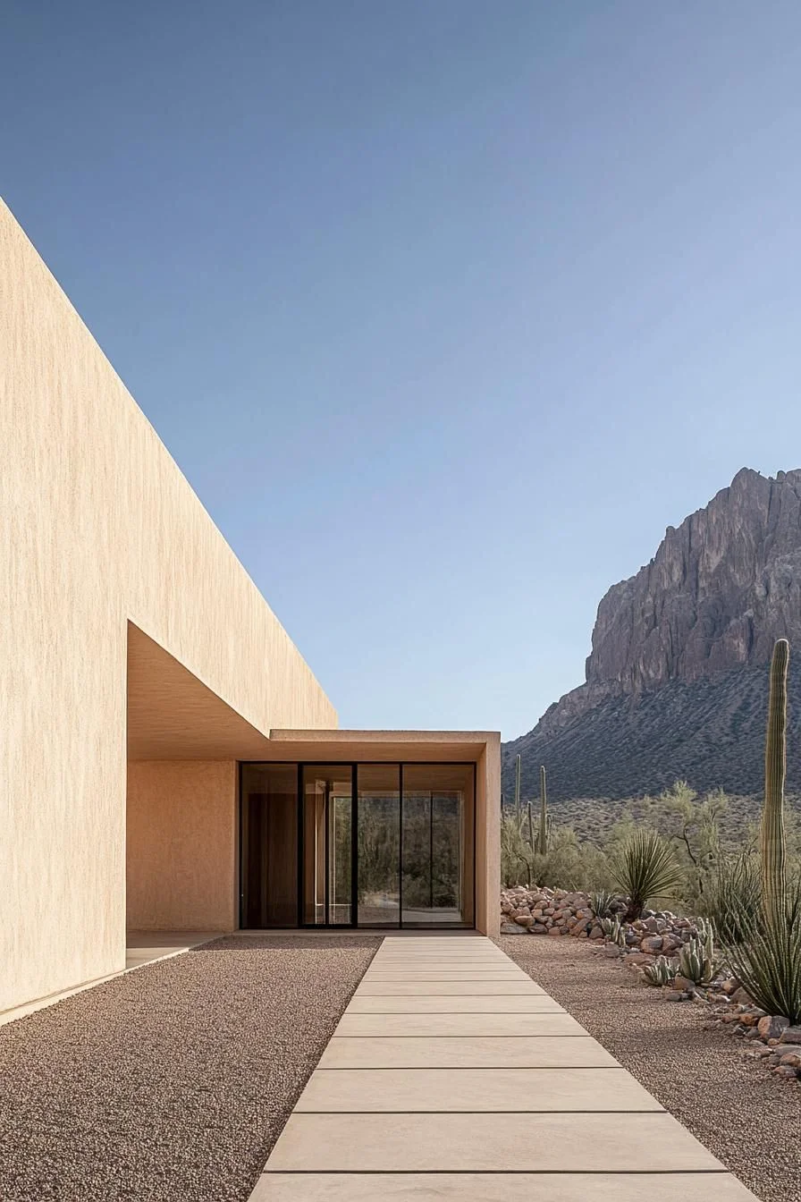Boxy Modern Design in the Desert