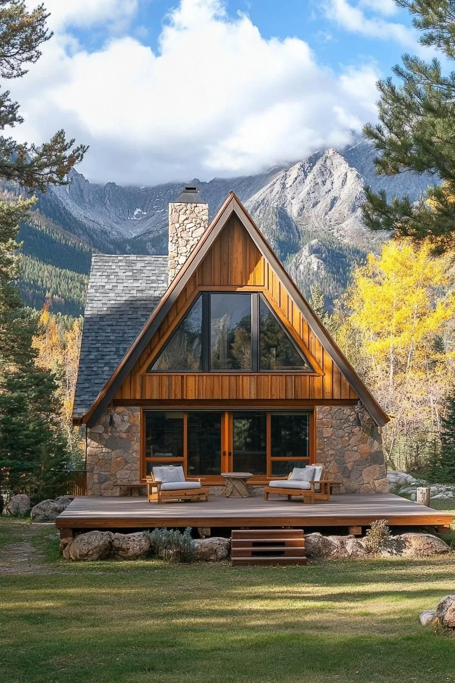 A Pointed Roof Among Quiet Pines