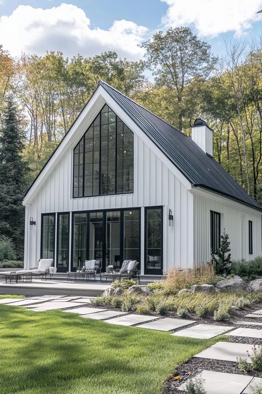 A Chic Cabin Set in the Glade