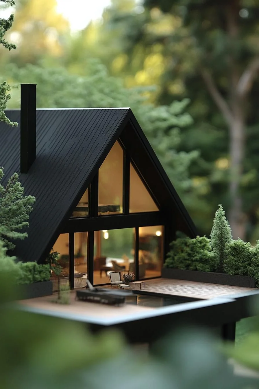Dreamy Chic A-Frame House Design