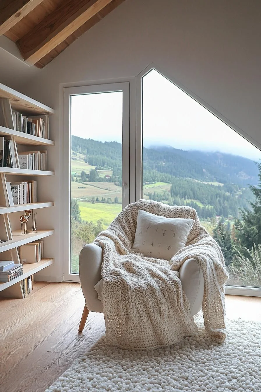 A Mountain Reading Perch With a View