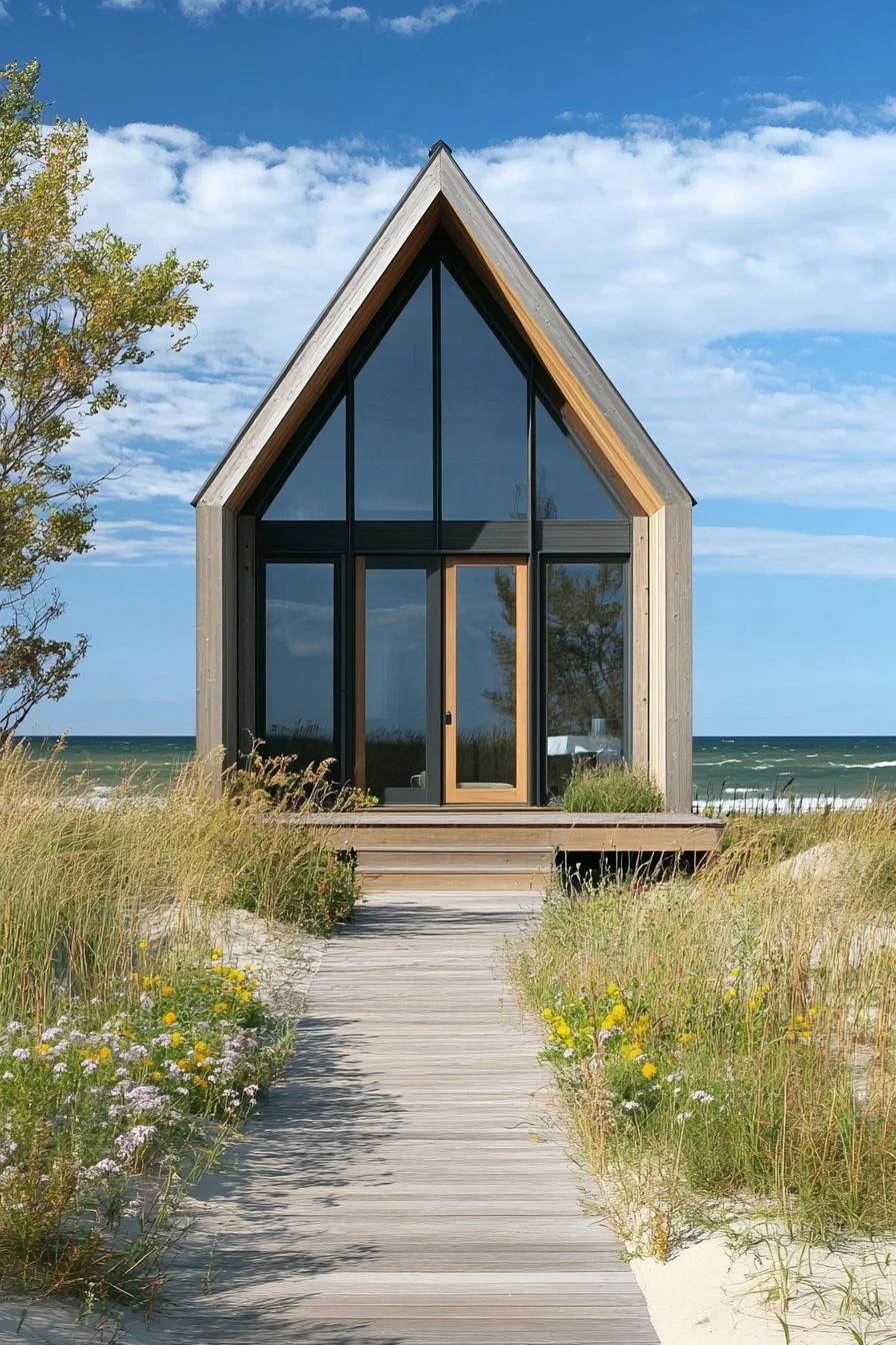 A-Frame Retreat Near the Waves