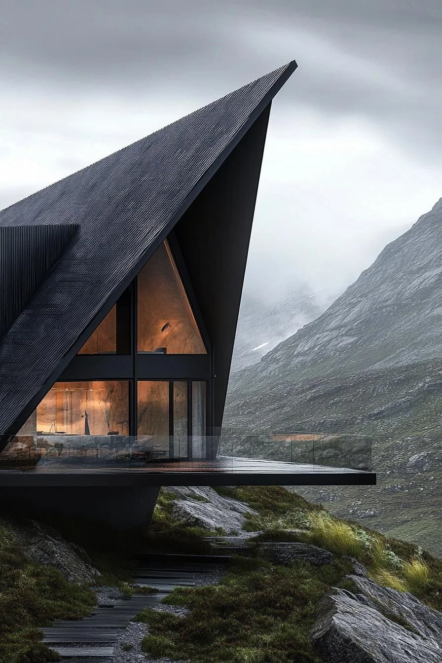 A Mountainous Pinnacle Slices Into Tomorrow