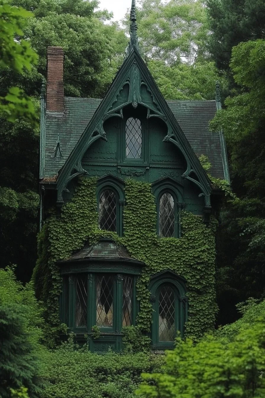 An Ivy-Covered Gothic Retreat