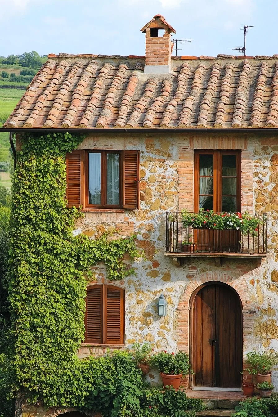 A Sun-Warmed Cottage Wrapped in Vines